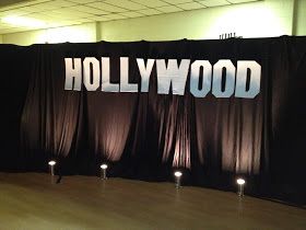 ~ I'M NOT MESSY... I'M JUST BUSY ~: Hollywood Theme Bridal Shower Deco Cinema, School Dance Ideas, Hollywood Birthday Parties, Hollywood Party Decorations, Red Carpet Theme, Hollywood Birthday, Hollywood Night, Hollywood Party Theme, Prom Themes