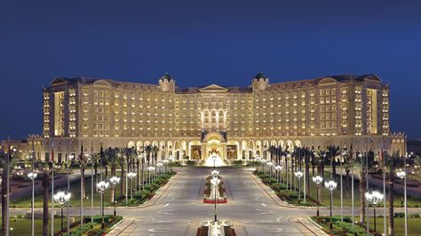 Hotels in Riyadh -  Ritz-Carlton, Riyadh designed to serve as a royal guest palace for visiting dignitaries and heads of state. Ritz Carlton Hotel, Luxury Houses Mansions, Riyadh Saudi Arabia, Most Luxurious Hotels, المملكة العربية السعودية, Luxury Homes Dream Houses, Ritz Carlton, Riyadh, Saudi Arabia