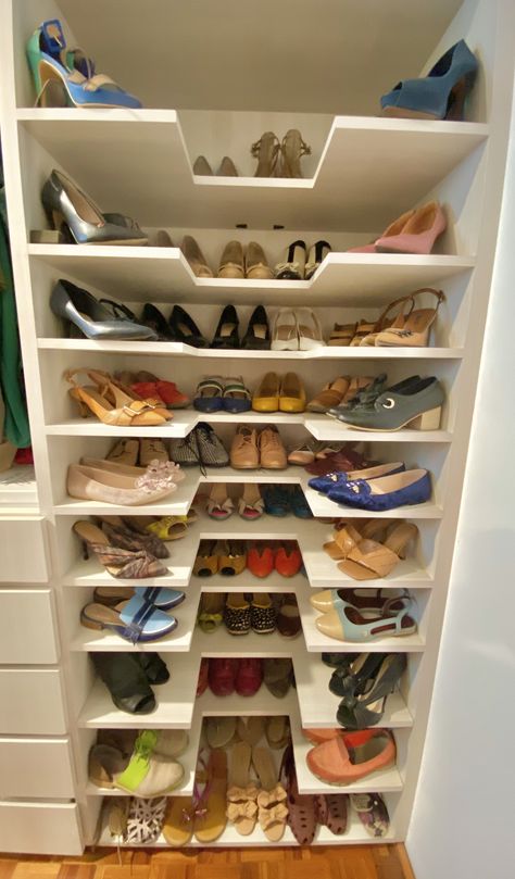 Aesthetic Shoe, Shoe Aesthetic, Board Pictures, Closet Shoe Storage, Closet Design Layout, Shoes Aesthetic, Closet Renovation, Wardrobe Interior Design, Closet Layout