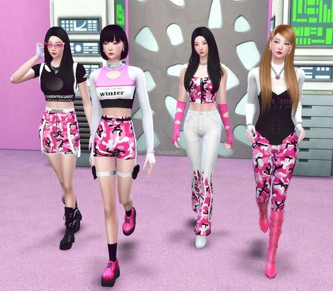 youtube+CC links (in the description box) Aespa Sims 4 Cc, Kpop Cc Sims 4, Sim4 Mods, Sims Lookbook, Sims 4 Men Clothing, Photocards Kpop, Sims 4 Expansions, Sims 4 Dresses, Sims Four