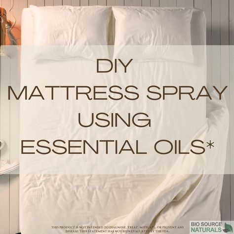 One of the best things about making your own mattress spray is that it’s easy to customize for your needs and preferences. You’ll want to start with a base liquid such as water or witch hazel. Then add essential oils for their benefits such as relaxation or repelling bugs! Essential Oil Mattress Spray, Mattress Spray, Diy Anti Aging Serum, Insect Repellent Essential Oils, Essential Oils For Nausea, Snoring Essential Oils, Diy Mattress, Deodorizing Spray, Relaxing Essential Oils