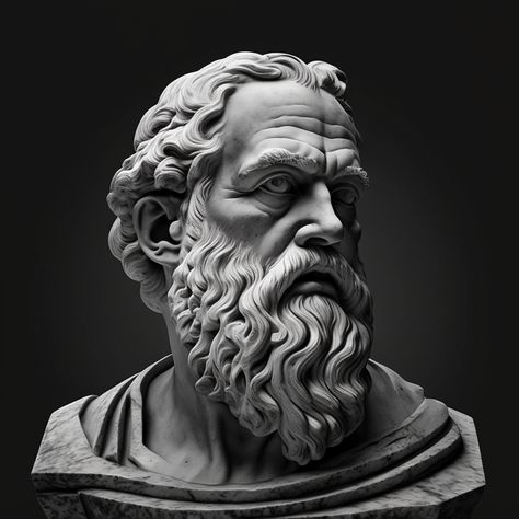 Plato Picture, Plato Statue, Philosophy Wallpaper, Plato Philosopher, Terence Mckenna, Creative School Project Ideas, Richard Feynman, Classic Sculpture, Modern Graphic Art