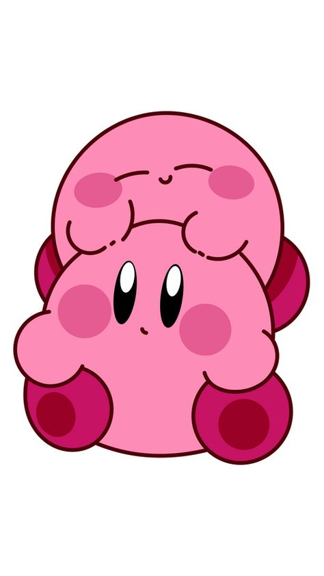 Kirby has also a lot of twins, which look just the same. Like in our fanart Kirby Twins Sticker. Do you know that when Kirby inhales and swallows another Kirby, he will gain no Copy Ability and only... Pink Games, Kirby Art, Candy Stickers, Cute Canvas Paintings, Cute Canvas, Swallows, Imagine Dragons, Love Stickers, Chalk Art