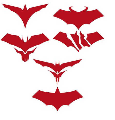 Jason Todd Tattoo Ideas, Red Hood Tattoo Ideas, Red Hood Tattoo, Red Hood Symbol, Red Hood Logo, Superhero Symbols, Batman Redesign, Bat Symbol, Batman Concept