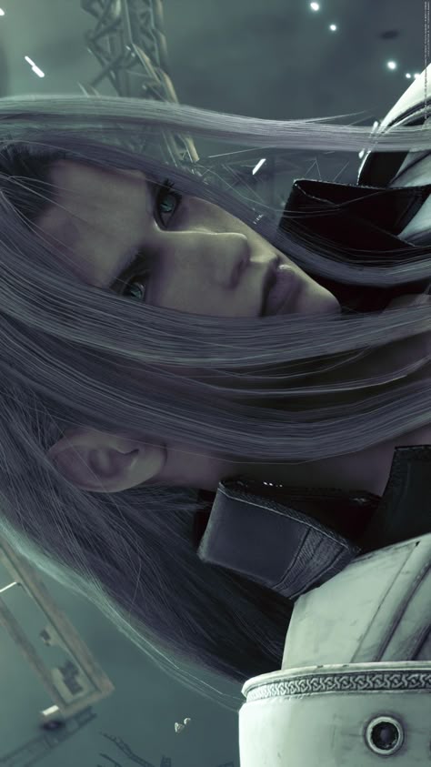 Sephiroth Lockscreen, Sephiroth Wallpaper Pc, Sephiroth Wallpaper, Ff7 Wallpaper, Kadaj Yazoo Loz, Ff7 Sephiroth, Sephiroth X Cloud, One Winged Angel, Journeys End