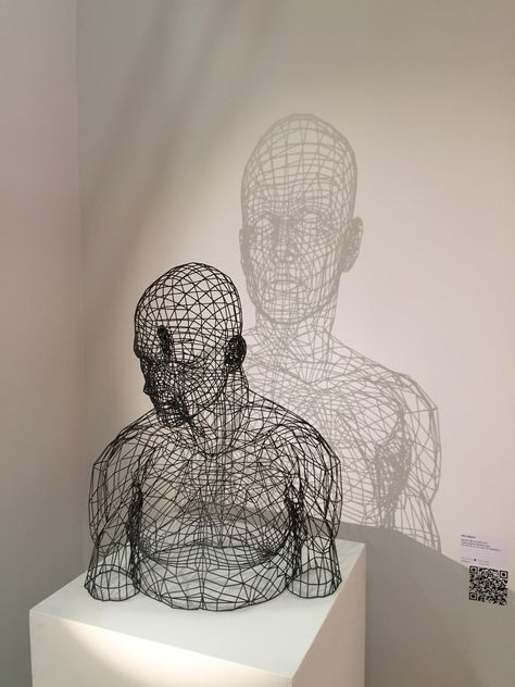 Chicken Wire Art, Metal Art Techniques, Anatomy Sculpture, Wire Art Sculpture, Trash Art, Art Wire, Shadow Art, Miami Art, A Level Art