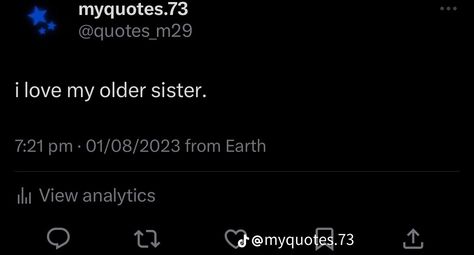 All You Need Is Your Sister Tweet, Instagram Story Ideas Selfie Quotes, Family Quotes Twitter, Sister Twitter Quotes, Sister Tweets, Being An Older Sister, Sisterhood Quotes, Snapchat Story Questions, Instagram Story App