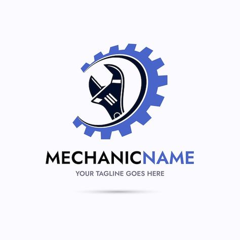 Mechanical engineering logo design | Free Vector #Freepik #freevector #repair-logo #mechanic-logo #engineering-logo #personal-logo Uniform Logo Design, Mechanical Logo Design, Mechanical Engineering Logo Design, Mechanic Logo Design Ideas, Mechanical Logo, Mechanical Engineering Logo, Engineer Logo, Mechanic Logo Design, Logo Design Ideas Creative