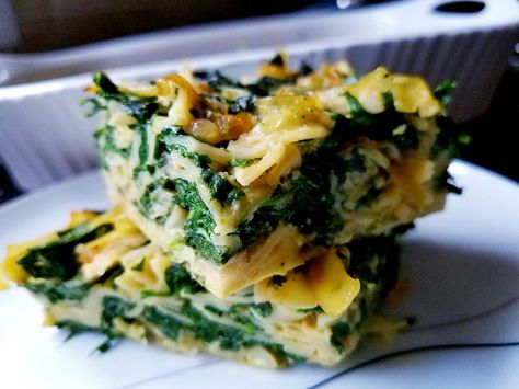 This is the kind of post which you may want to read at night, because it could easily be a shot game! You know what I mean – right? Every time I say the word kugel, you take a shot of Manischewitz Concord Grape Wine!!!!! First, what is a kugel you ask? In a nutshell […] Spinach Noodle Kugel, Spinach Noodle Kugel Recipe, Spinach Kugel Recipe, Recipes With Fruit Cocktail, Spinach Noodles, Holiday Recipies, Dry Soup Mix, Grape Wine, Grain Free Recipes