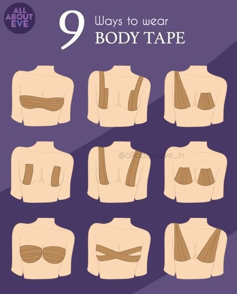 How To Tape Breast For Low Cut Dress, Corset Under Clothes, Diy Clothes Tops, Bra Tape, Summer Dre, Summer Dresses Black, Gala Outfit, Dresses Black Women, Bra Hacks