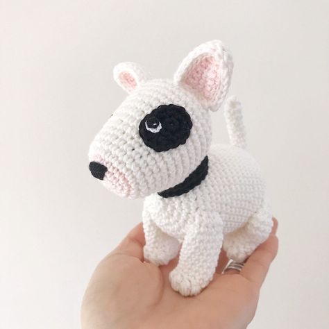 Excited to share this item from my #etsy shop: BULL TERRTERRIER crochet amigurumi, crochet dog, amigurumi dog, Bull Terrier gift, gift for kids, baby gift, gift for her, dog lover gif Crochet Dog Amigurumi, Amigurumi Bull, Jack Russell Terriers, Dog Amigurumi, Jack Russell Terrier Puppies, Bull Terrier Puppy, Amigurumi Dog, Jack Russells, Boston Terrier Puppy