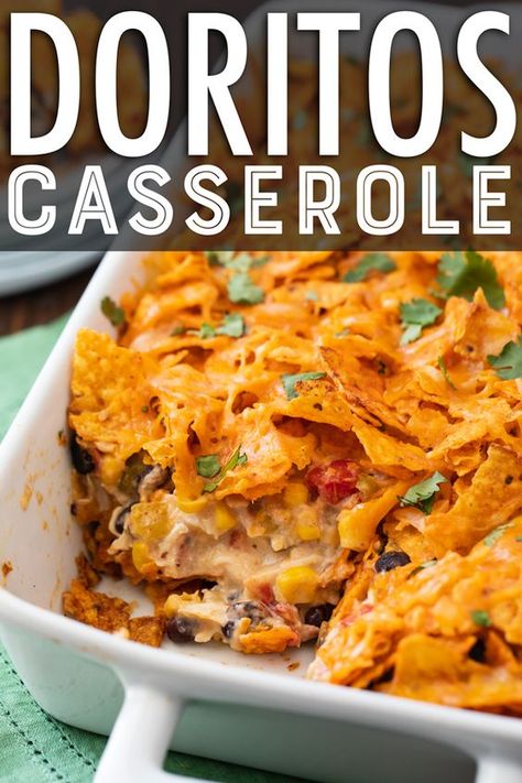 Easy Dinner Recipes Sliders, Dorito Casserole With Chicken, Dinner Meals For Big Families, Under $10 Meals, Easy Babysitter Meals, Dorito Bake Casserole, Meals At The Cabin, Picky Eater Dinner Ideas Healthy Recipes, Doritos Casserole With Chicken