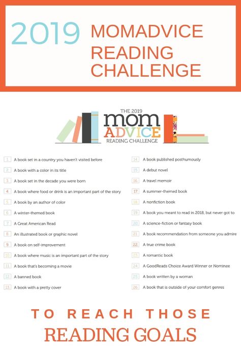 The 2019 MomAdvice Reading Challenge (FREE PRINTABLE) - MomAdvice.com #ReadingGoals #ReadingChallenge #BookClub #Printables Growth Worksheet, Reading Prompts, Finance Printables Free, First Of The Month, Hygge Book, Challenge Ideas, Reading Goals, Book Challenge, Reading Worksheets