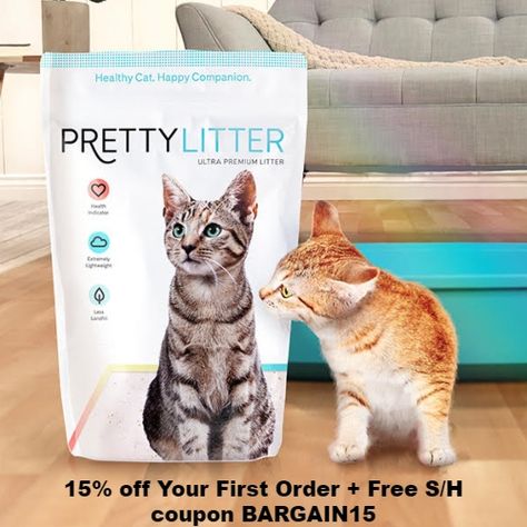 Pretty Litter costs less than brand name litter because one bag lasts longer. It works so well, a single 4-pound bag lasts an entire month per cat. It's also conveniently delivered to your door each month, Free-of-charge. Pretty Litter, Never Going Back, Cat Urine, Cat Spray, Healthy Cat, Pet Urine, Getting Older, Cat Health, Growing Family