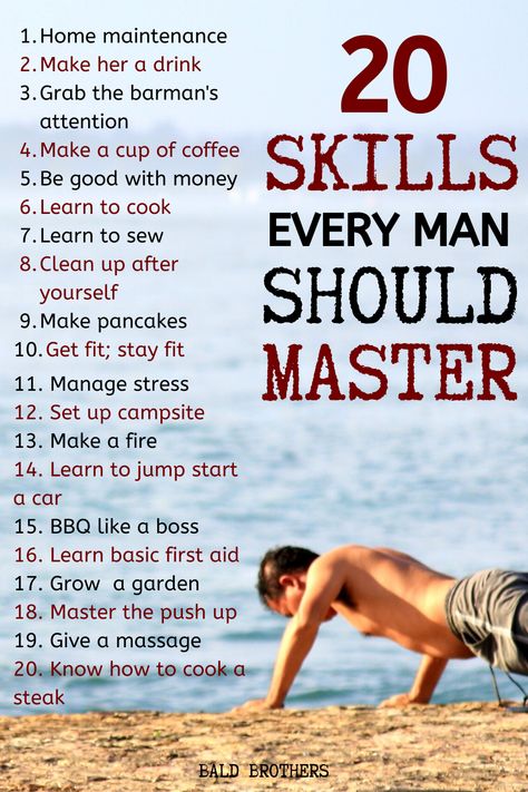 Skills Every Man Should Know, Learn Skills Ideas, Things Men Should Own, Things Every Man Should Own, Mens Improvement, How To Be A Better Man, Men Beauty Tips, Every Man Should Read, Best Hobbies For Men