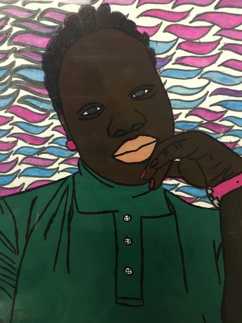 Kehinde Wiley lesson on transparency with acrylic paint Kehinde Wiley Art Lesson For Kids, Kehinde Wiley Art Lesson, Kehinde Wiley Art, Tab Drawing, Elementary Lessons, Kehinde Wiley, Middle School Lessons, 5th Grade Art, Art Camp