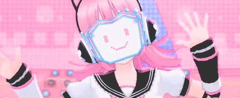 Pink Anime Banner Gif, Rina Tennoji Header, Webcore Header Gif, Rina Tennoji Banner, Pink Gif Wallpaper Pc, Pink Gif Pfp Discord, Pink Banner Discord Gif, Idolmaster Gif, Kawaiicore Gif