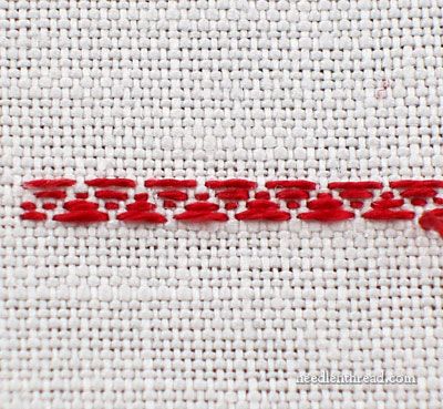 Running Stitch created this beautiful embroidery. perfect for embellishment on the hem of a shirt Needlepoint Stitches, Embroidery Stitches Tutorial, Brazilian Embroidery, Sewing Stitches, Silk Ribbon Embroidery, Crewel Embroidery, Running Stitch, Design Guide, Art Textile