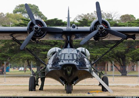 Consolidated PBY-6A Catalina (28): VH-PBZ / A24-362/OX-V (cn 2043) On display of Centenary of Military Aviation Air Show Pt Cook 2014. Pby Catalina, Amphibious Aircraft, Float Plane, Airplane Flying, Wwii Plane, Flying Boat, Ww2 Planes, Military Aviation, Wwii Aircraft