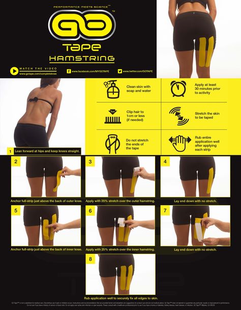 Simple kinesiology taping instructions for hamstring Sport Injuries, Forward Head Posture Exercises, K Tape, Shiatsu Massage Acupressure, Neck And Shoulder Muscles, Kt Tape, Acupressure Therapy, Forward Head Posture, Kinesio Taping