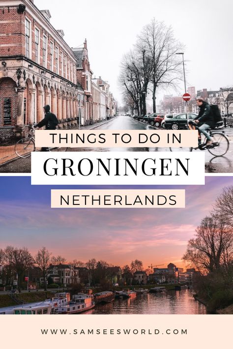 Searching for the top things to do in Groningen, Netherlands? Keep reading for a complete guide on the top things to do, see, and experience in this stunning Dutch city. Groningen Netherlands Aesthetic, Netherlands Travel Destinations, Netherlands Trip, Holland Beach, Travel Netherlands, Travel Holland, Groningen Netherlands, Holiday 2024, See World