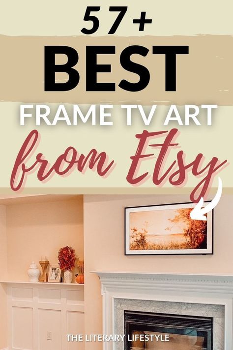 Unsure what art to display on your Frame TV? Get all the best cheap Samsung Frame TV art from Etsy in one spot for quick and easy shopping. Art For Tv Screen, Framed Tv Art, Best Frame Tv Art, Art For Frame Tv, Samsung Frame Tv Art Free, Samsung Tv Frame Art, Free Frame Tv Art, Frame Tv Art Free, Samsung Frame Tv Gallery Wall