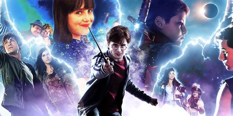 Movies Like Harry Potter, Harry Potter And Percy Jackson, Magical Movies, Percy Jackson Movie, Bedknobs And Broomsticks, Teen Witch, The Chronicles Of Narnia, Magical Adventure, Peculiar Children