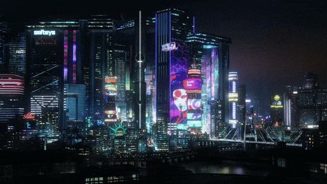 Neon Cyberpunk Aesthetic Gif, Cyberpunk Banner Discord, Cyberpunk Gif Banner, Cyberpunk Banner, Night City Cyberpunk 2077, Cyberpunk Gif, Cyberpunk 2077 Trailer, Neon Cyberpunk Aesthetic, Neon Banner