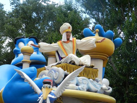 Aladdin Parade Float, Parade Float, A Dream Come True, Dream Come True, Aladdin, Donald Duck, A Dream, Pool Float, Float