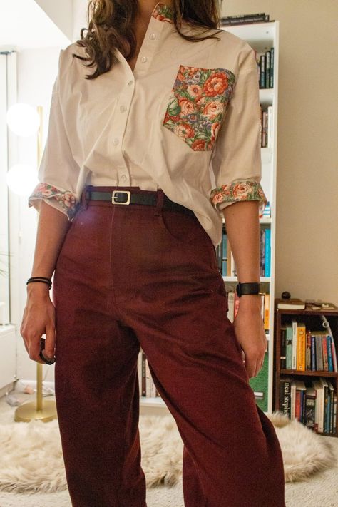 Gender Free Style, Queer Smart Casual, Feminine Masc Outfits, Queer Fem Outfits, Cottagecore Outfits Nonbinary, Professional Artist Outfit, Cozy Business Casual, Whimsical Professional Outfit, Laura Dern 90s