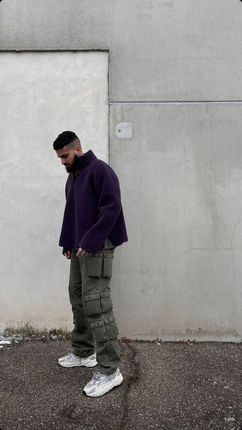 Yeezy 700 V2 Outfit Men, Yeezy Boost 700 Outfit Mens, Yeezy 700 Outfit Men, Yeezy 700 Static, Yeezy 700 Outfit, Mauve Outfit, Kanye West Style, Yeezy Fashion, Lit Outfits