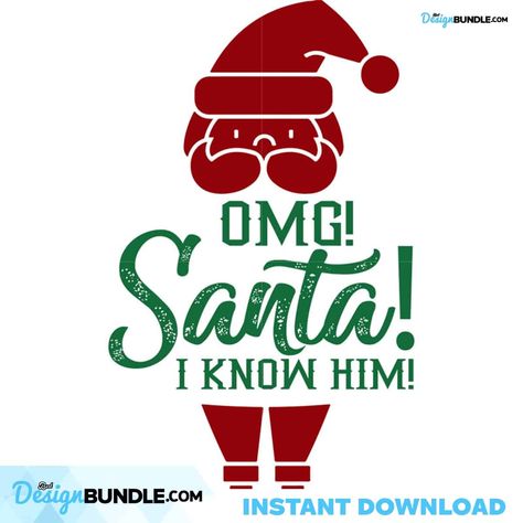 Omg Santa I Know Him Svg, Christmas Svg, Christmas Svg, Santa Claus Svg Check more at https://bestdesignbundle.com/product/omg-santa-i-know-him-svg-christmas-svg-christmas-svg-santa-claus-svg-cm241121nq63/ Omg Santa I Know Him, Santa I Know Him, Santa Claus Svg, Svg Christmas, Christmas Svg, Graphic Designers, Christmas Is, Santa Claus, Art Images