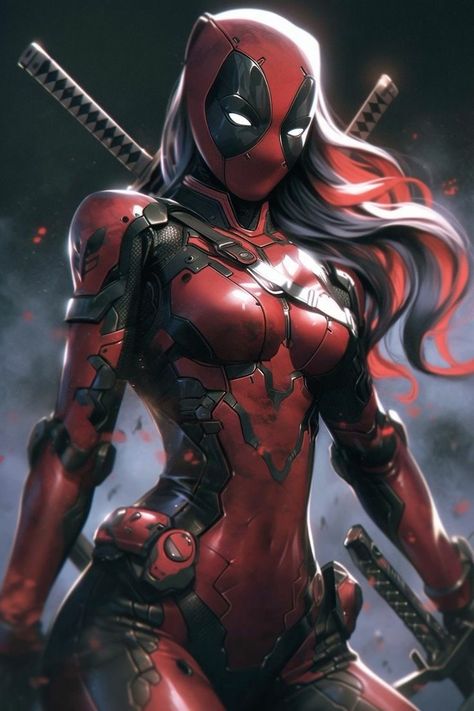 Deadpool Pictures, Deadpool Artwork, Superhero Artwork, Behavior Tips, Lady Deadpool, Deadpool Art, Hulk Art, Marvel Superheroes Art, Deadpool Wallpaper