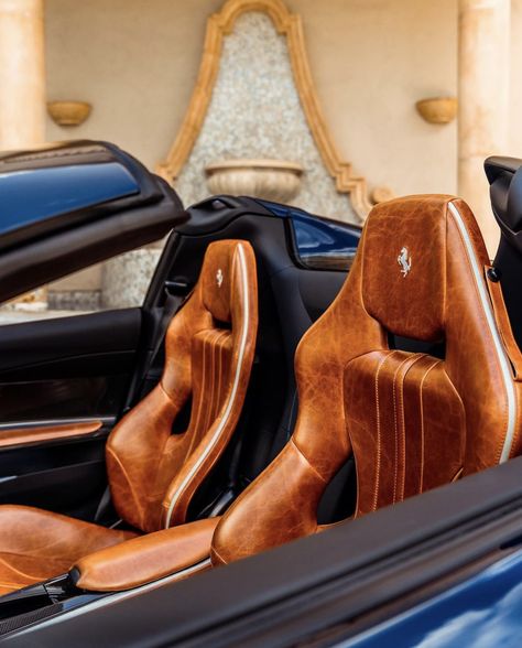 Tan Leather Car Interior, Leather Car Interior, Brown Car, Aircraft Interiors, Luxury Car Interior, Car Interior Design, Car Goals, Pretty Cars, Old Money Aesthetic