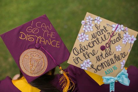 Grad caps 2016 Hercules and beauty and the beast quotes Graduation Cap Designs Hercules, Hercules Graduation Cap, Beauty And The Beast Grad Cap, Beauty And The Beast Quotes, Disney Grad Caps, Disney Graduation Cap, Grad Hats, Disney Graduation, College Grad Cap Ideas