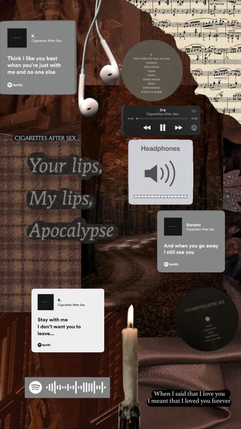 #cigarettesaftersex #collages #music #quotes #lyrics #candles #vintage #aesthetic Lyric Collage Art, Song Lyrics Collage, Lyrics Collage, Spotify Lyrics Aesthetic, Candles Vintage, Print Outs, Quotes Lyrics, Spotify Lyrics, Music Quotes Lyrics