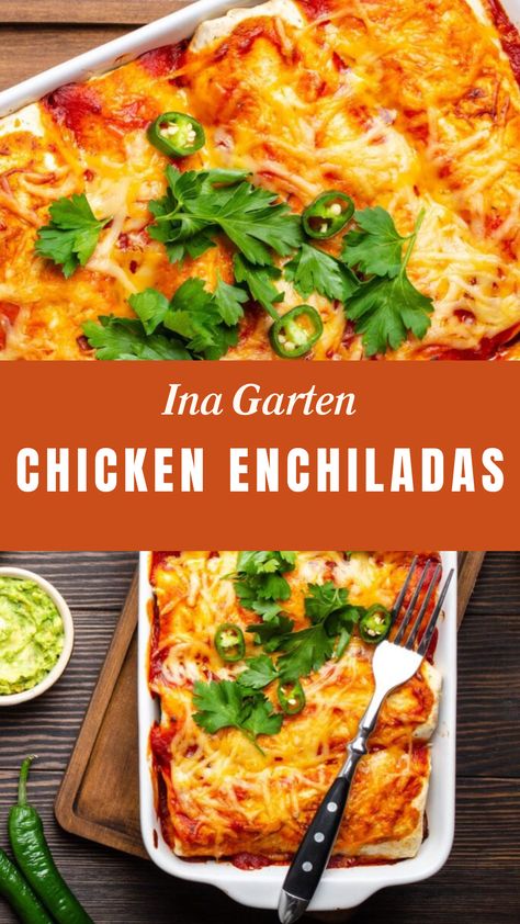 Ina Garten Chicken Enchiladas Flour Tortilla Chicken Enchiladas, Skinnytaste Chicken Enchiladas, Corn Tortilla Enchiladas Chicken, Chicken Enchiladas With Flour Tortillas, Enchiladas With Rotisserie Chicken, Chicken Enchiladas With Corn Tortillas, Enchiladas Flour Tortillas, Enchilada Recipe Chicken, Chicken For Enchiladas