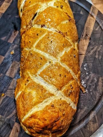 Smoked Beef Wellington, Traeger Ideas, Xmas Apps, Smoker Ideas, Traeger Smoker, Wellington Recipe, Cooking Beef, Beef Wraps, Creamed Corn Recipes