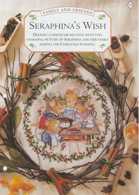 Cross Stitch Gallery, Cross Stitch Finishing, Christmas Pudding, Beatrix Potter, Christmas Designs, Christmas Cross Stitch, Cross Stitch Designs, Le Point, Cross Stitch Patterns