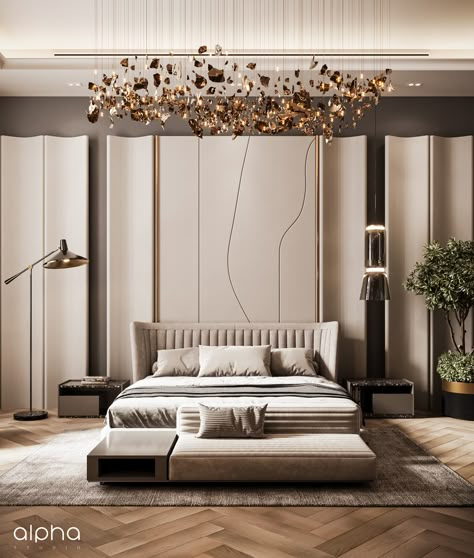 Wall Wardrobe Design, Luxe Bedroom, Luxury Modern Homes, Sleek Furniture, Neo Classic, Bedroom Decor Design, Luxury Rooms, Modern Bedroom Design, Autodesk 3ds Max