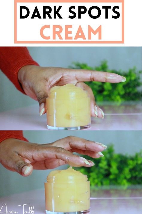 Best homemade cream for dark spots Tumeric Serum For Dark Spots, Dark Spot Body Remover, Dark Spot Remover For Face Homemade, Homemade Skin Care For Dark Spots, Diy Face Cream For Dark Spots, Facial Dark Spots Removal, Homemade Dark Spot Remover, Diy Skin Lightener Dark Spots, Natural Dark Spot Remedy