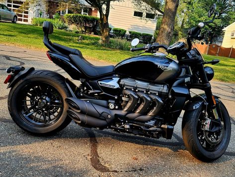 Triumph Rocket 3 GT - Triple black | I've never rode in sport mode until now Triumph Rocket 3 Custom, Triumph Rocket 3r, Triumph Rocket 3 Gt, Triumph Rocket 3, Triumph Triple, Triumph Rocket, Biker Photoshoot, Ducati Motorcycles, Lucky 13