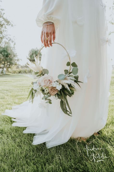 Sunflower bridesmaid bouquet