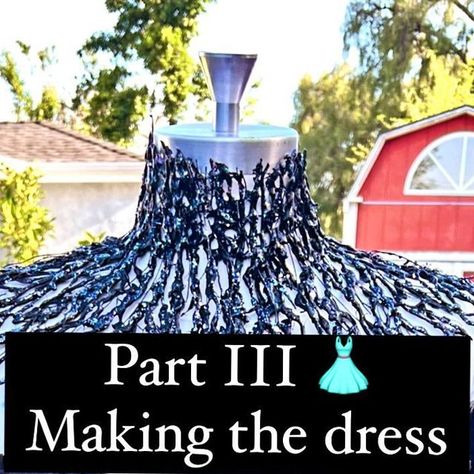 Hot Glue Dress, Dark Queen Costume, Scepter Diy, Dress Piece, Fantasy Ball, Queen Gown, Wizard Staff, Dark Queen, Hoop Skirt