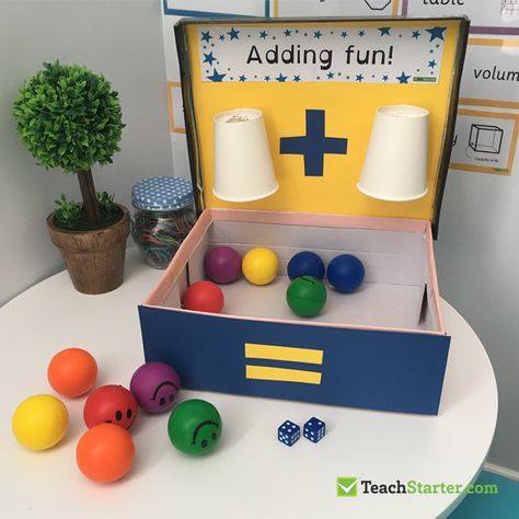 10 Easy, Simple Addition Activities for Kids | Teach Starter Simple Addition Activities, Addition Activities Preschool, Maths Eyfs, Adding Activities, Numeracy Activities, Addition Activities, Aktiviti Kanak-kanak, Math Addition, Aktivitas Montessori