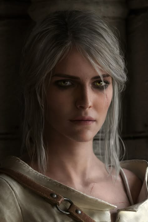 Cirilla Fiona Elen Riannon The Witcher Art, Ciri Witcher, Photorealistic Portraits, Witcher Wallpaper, The Witcher Wild Hunt, The Witcher Game, Witcher Art, Yennefer Of Vengerberg, Witcher 3 Wild Hunt