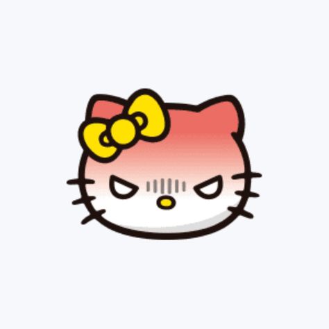 angry mimmy😡 Hello Kitty Emojis, Widgets For Iphone, Homescreen Widgets, Cat App, Hello Kitty Imagenes, Kitty Images, Hello Kitty Characters, Hello Kitty Cartoon, Hello Kitty Art