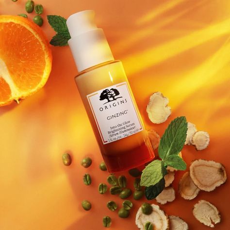 Origins GinZing Into the Glow Brightening Serum Review Origins Ginzing, Origins Skincare, Best Face Serum, Best Serum, Popsugar Beauty, Skin Care Serum, Brightening Serum, The Glow, Best Face Products