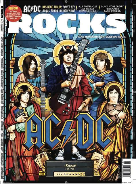 Acdc Poster, Black Stone Cherry, Acdc Angus Young, Ac Dc Rock, Acdc Angus, Blue Oyster Cult, Rock Band Posters, Angus Young, Old Rock