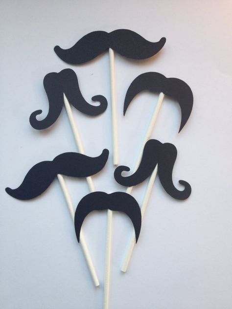 12 Mustache Cupcake Toppers,Little Man First Birthday,Baby Showers,Mustache Straws,Mustache Photo Prop,Mustache Party Decor,Bachelorette on Etsy, $10.00 Bow Tie Baby Shower Theme, Mustache Cupcakes, Moustache Party, Photo Booth Props Birthday, Bridal Shower Photo Prop, Couple Shower Games, Mustache Baby Shower, Mustache Party, Christian Birthday